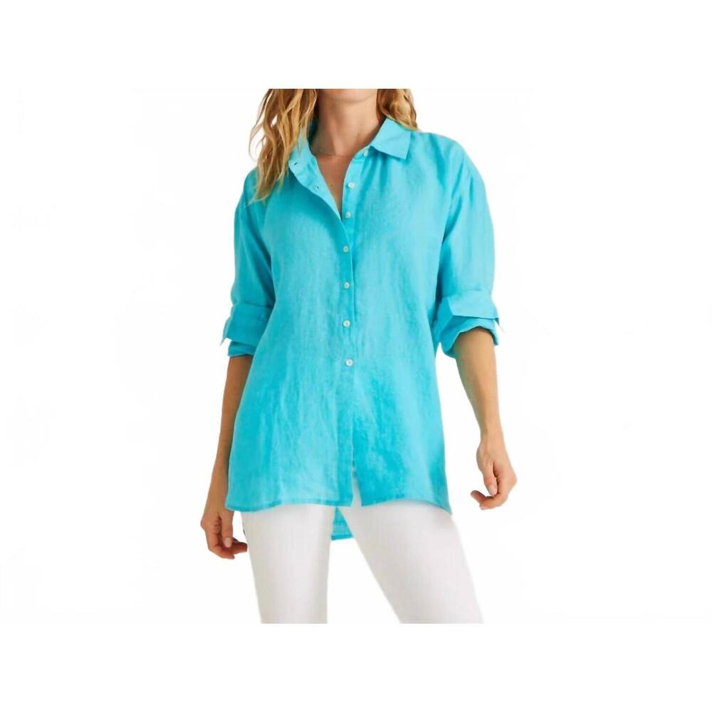 NEW CALYPSO ST. BARTH marlow shirt in bloom